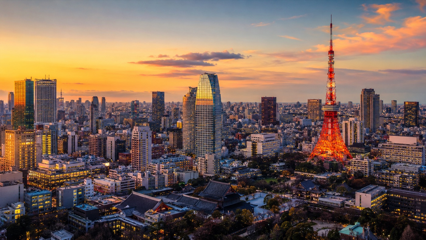 Tokyo — golden hour
